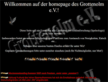 Tablet Screenshot of grottenolm.com